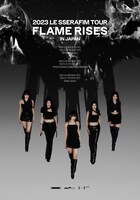 LE SSERAFIM「2023 LE SSERAFIM TOUR ‘FLAME RISES’ IN JAPAN」ビジュアル (P)&(C) SOURCE MUSIC