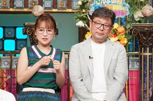 左から鈴木奈々、鈴木里志。(c)日本テレビ