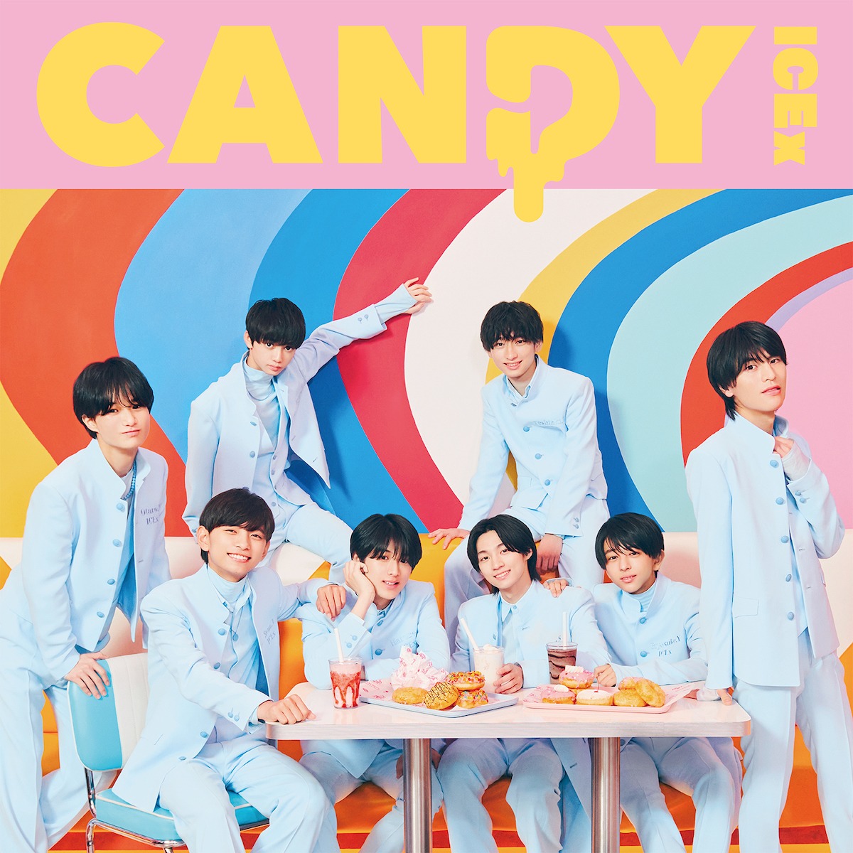 ICEx「CANDY」初回限定盤Aジャケット