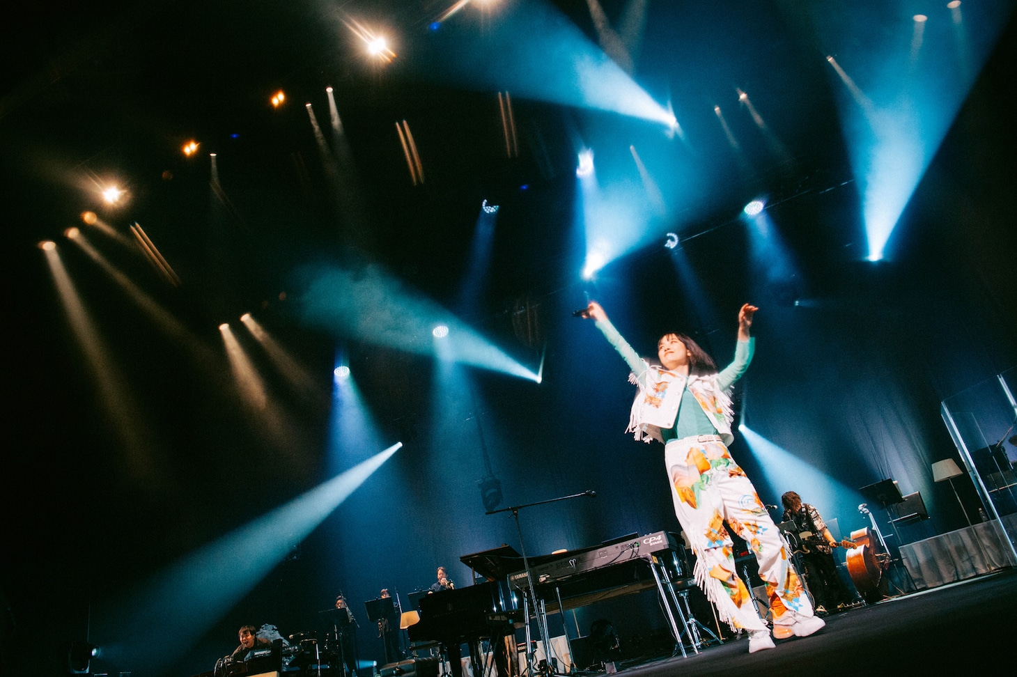 TOMOO「TOMOO LIVE TOUR 2023 "Walk on the Keys"」東京公演の様子。（Photo by Kana Tarumi）