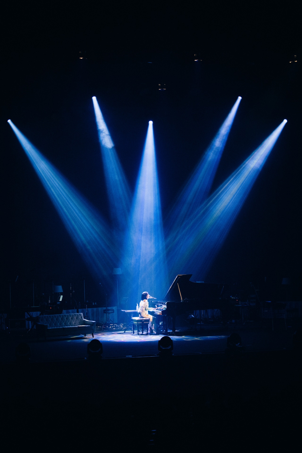 TOMOO「TOMOO LIVE TOUR 2023 "Walk on the Keys"」東京公演の様子。（Photo by Kana Tarumi）
