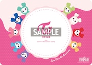 「TWICE×TOWER RECORDS CAFE コラボカフェ」オリジナルランチョンマットサンプル画像