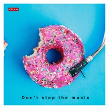 矢作萌夏「Don't stop the music」配信ジャケット