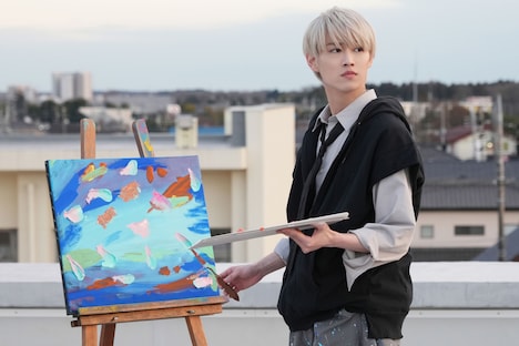 映画「夜が明けたら、いちばんに君に会いにいく」より。 (c)2023「夜が明けたら、いちばんに君に会いにいく」製作委員会