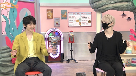 本郷奏多とまふまふ。（写真提供：NHK）