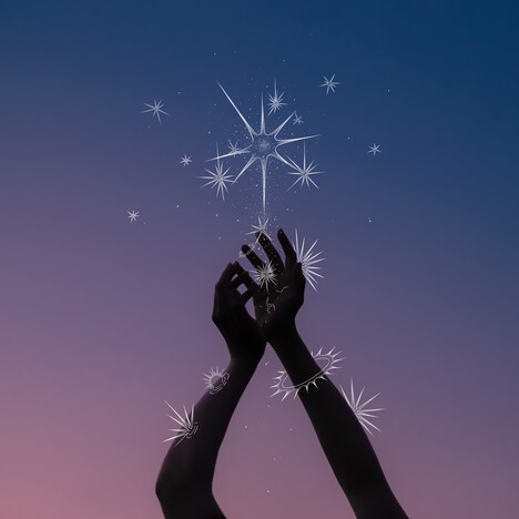 高井息吹「Starlight / 夜明けまえ」配信ジャケット