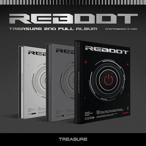 TREASURE「REBOOT」ジャケット一覧