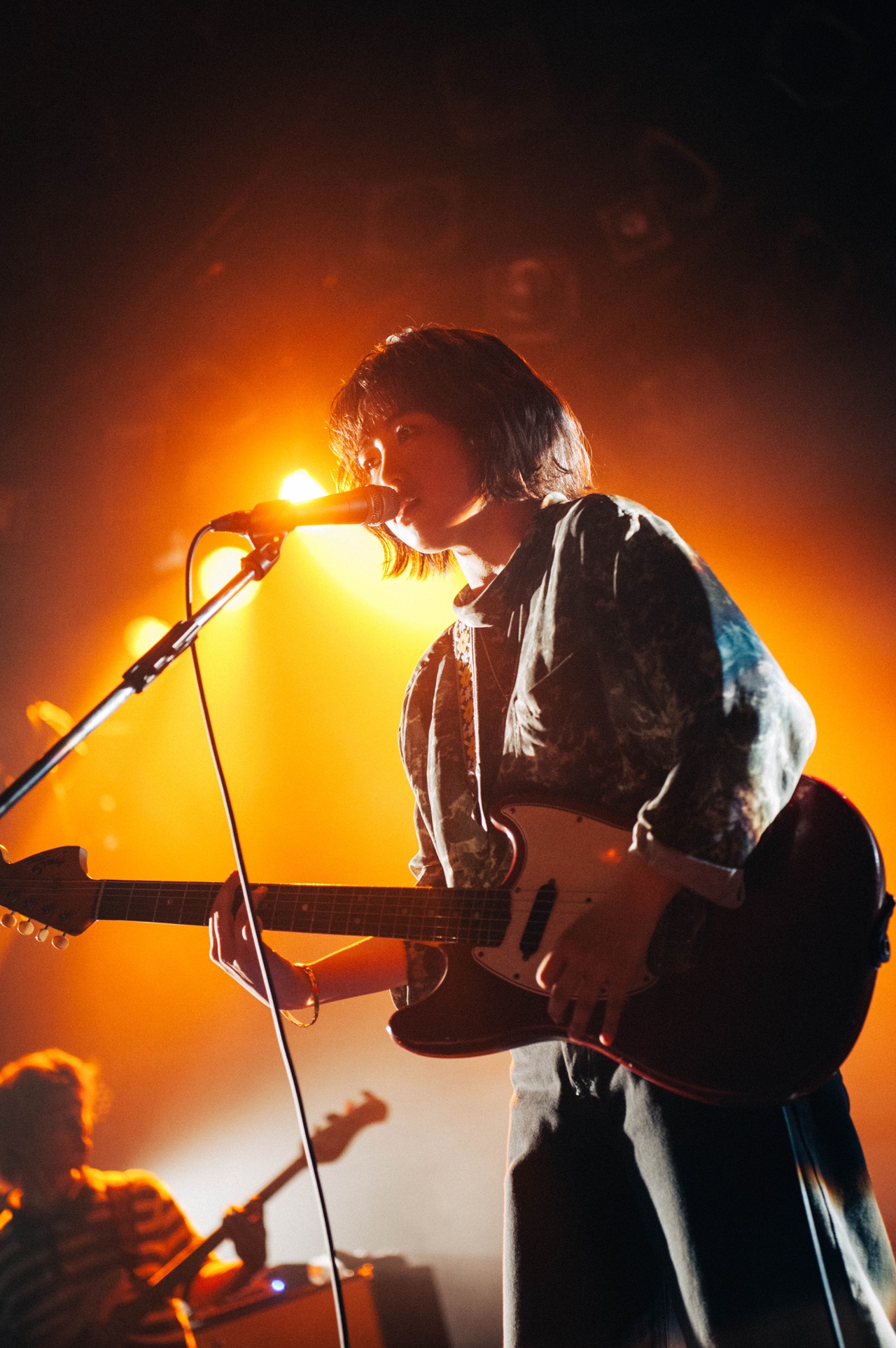 比喩根（Vo, G）（Photo by Kana Tarumi）
