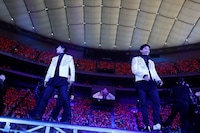 「東方神起 LIVE TOUR 2023 ～CLASSYC～」の様子。