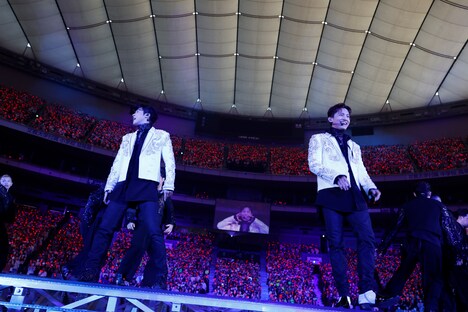 「東方神起 LIVE TOUR 2023 ～CLASSYC～」の様子。
