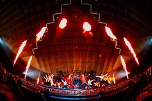 「東方神起 LIVE TOUR 2023 ～CLASSYC～」の様子。