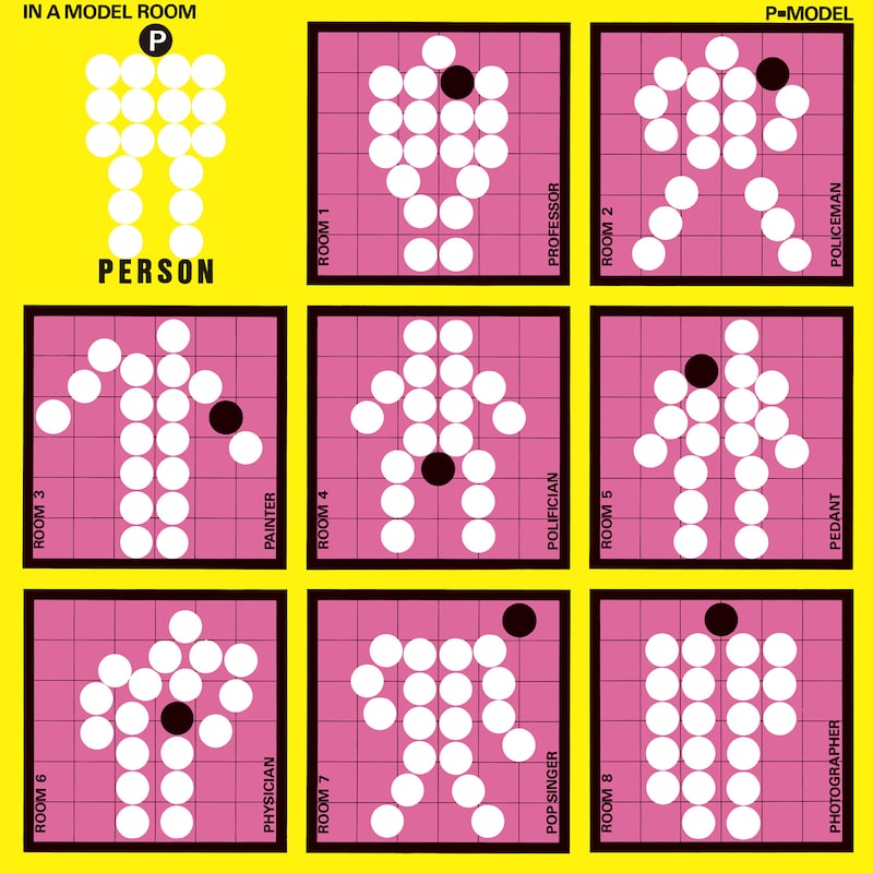 P-MODEL「IN A MODEL ROOM(2020 Remaster)」ジャケット