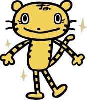 夏まゆみ本人をモデルとしたトラのキャラクター「なつトラ先生」。