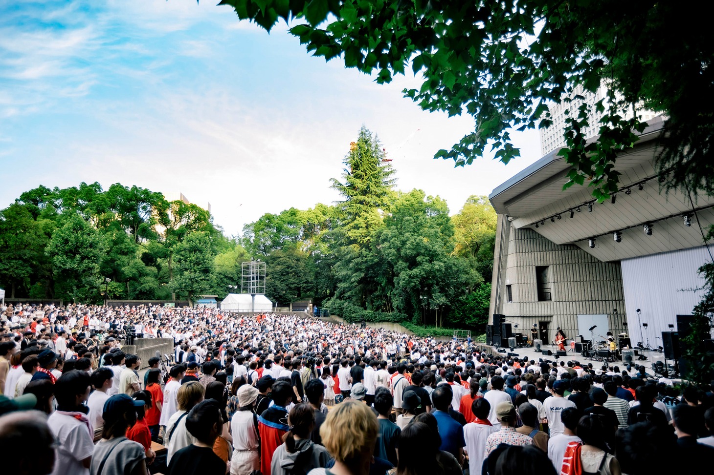 「リーガルリリー YAON 2023」の様子。