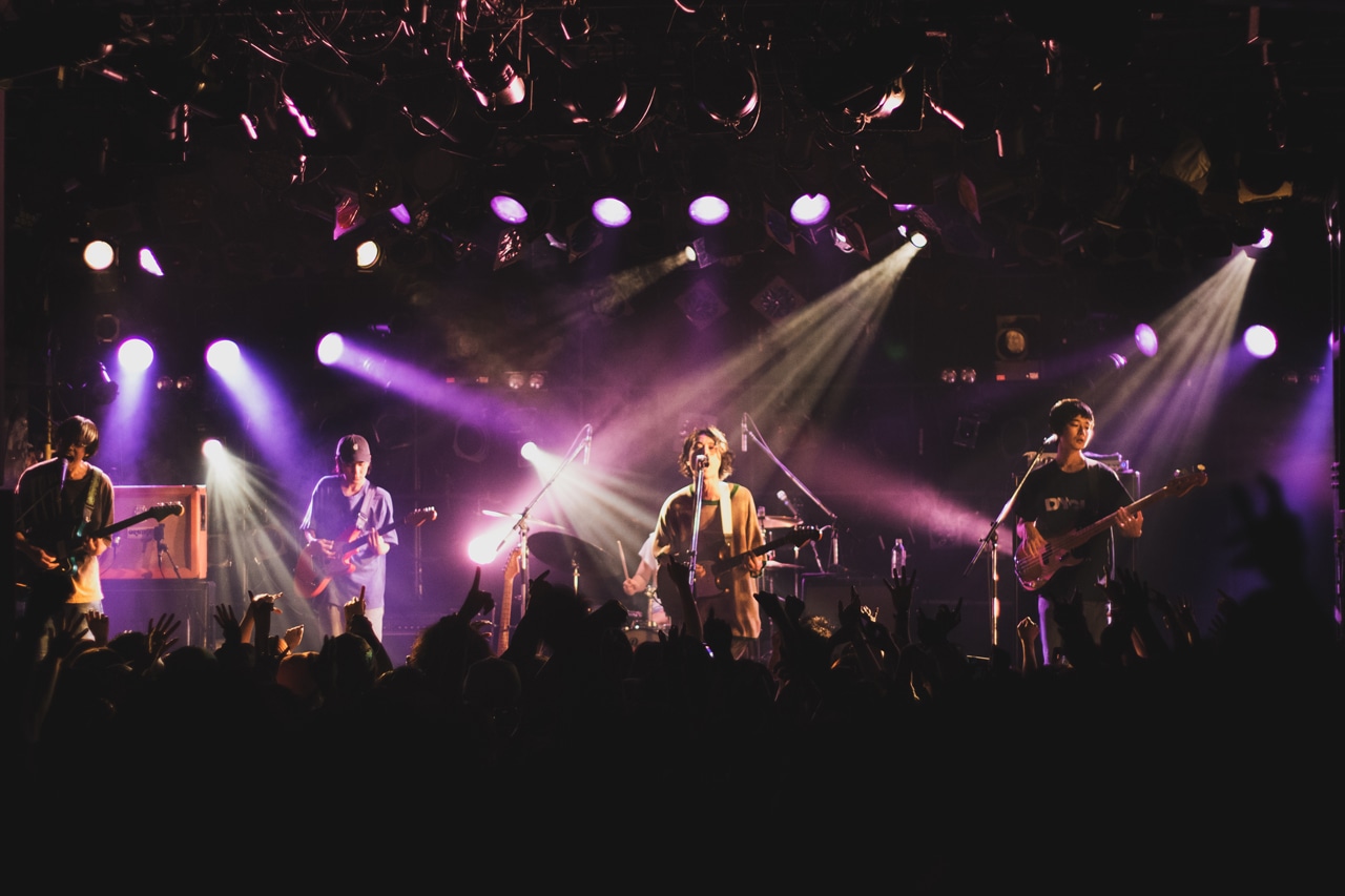 DYGL「東名阪 TOUR'23」東京・渋谷CLUB QUATTRO公演の様子。（Photo by Koki Nozue）