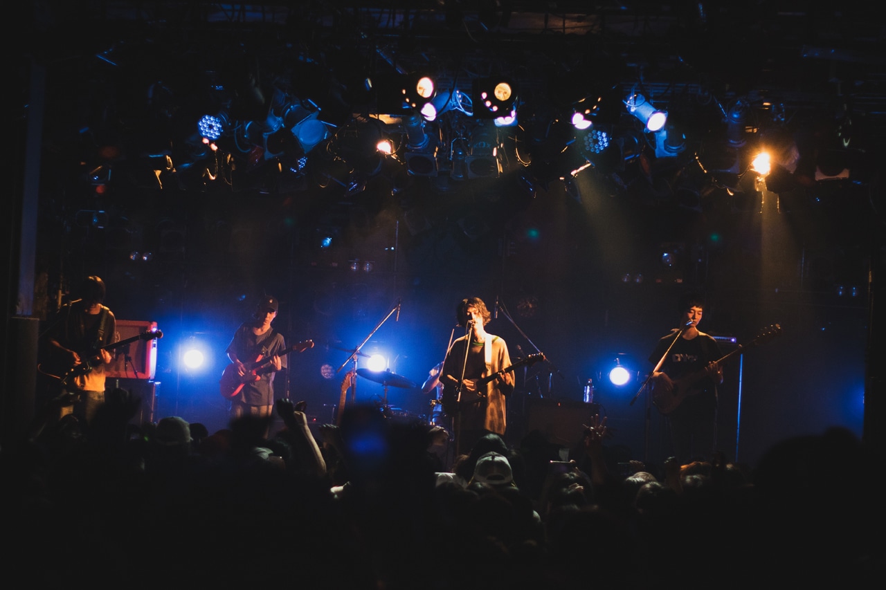 DYGL「東名阪 TOUR'23」東京・渋谷CLUB QUATTRO公演の様子。（Photo by Koki Nozue）