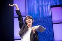 元気いっぱいに「大倉北斗」を演じる大倉空人。（撮影：米山三郎）