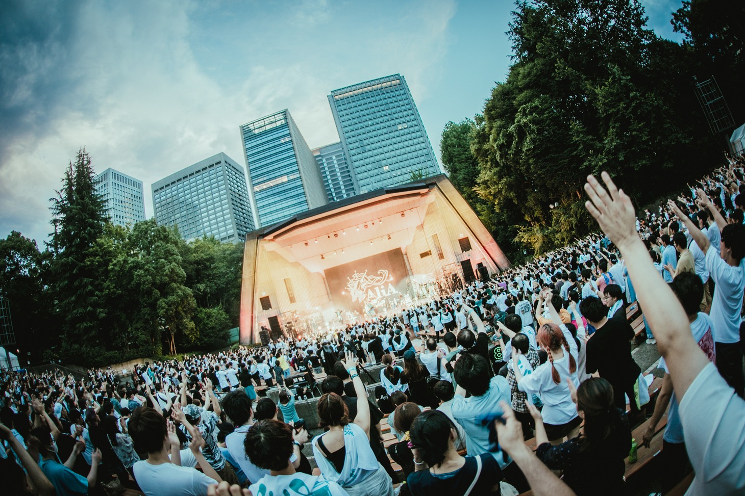 AliA「AliAliVe2023 -FANFARE- 5th Anniversary」の様子。