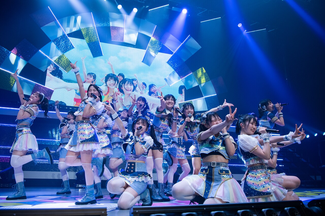 澤村光彩 - 虹コン、結成9周年ワンマンでTDCホールを満員に！“予科生