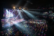 虹のコンキスタドール「虹のコンキスタドール 9th Anniversary Live ~虹コンは9に止まれない!~」の様子。