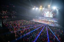 虹のコンキスタドール「虹のコンキスタドール 9th Anniversary Live ～虹コンは9に止まれない！～」の様子。
