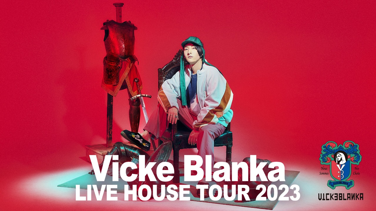 「Vicke Blanka LIVE HOUSE TOUR 2023」ビジュアル