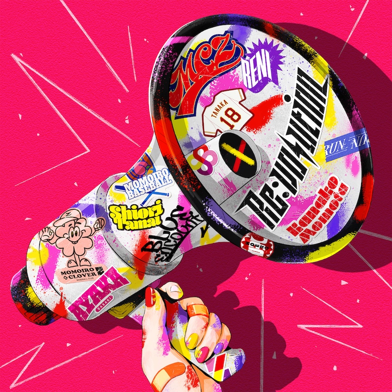 ももいろクローバーZ「Re:volution」配信ジャケット