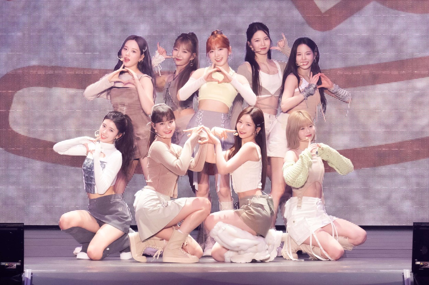 NiziUの東京公演の様子。（撮影：田中聖太郎）