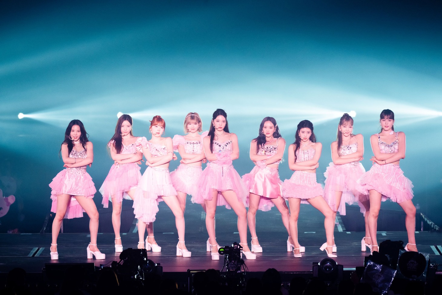 NiziUの東京公演の様子。（撮影：田中聖太郎）