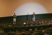「"AIMYON 弾き語りLIVE 2022 -サーチライト- in 阪神甲子園球場" DolbyAtmos先行上映会」の様子。(撮影:永峰拓也)