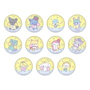 缶バッジ（ランダム11種）。価格は各600円（税抜）。 (c) 2023 SANRIO CO., LTD. APPROVAL NO. L640922