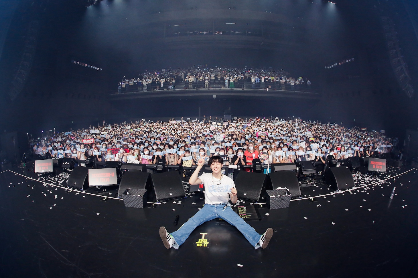 「2023 WOODZ WORLD TOUR OO-LI」横浜公演の様子。