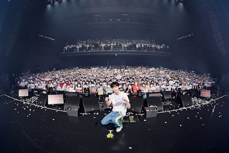 「2023 WOODZ WORLD TOUR OO-LI」横浜公演の様子。