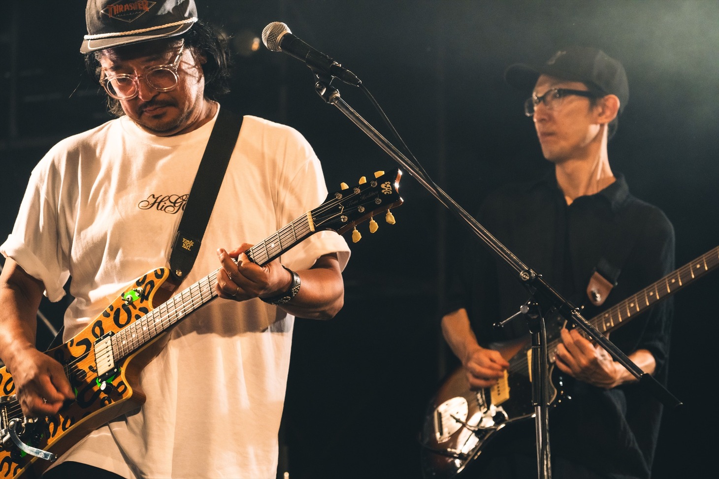 左から會田茂一、斉藤祐樹。（Photo by Wataru Umeda）