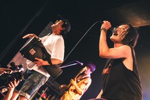 左から川崎“フィリポ”裕利、須藤寿。（Photo by Wataru Umeda）