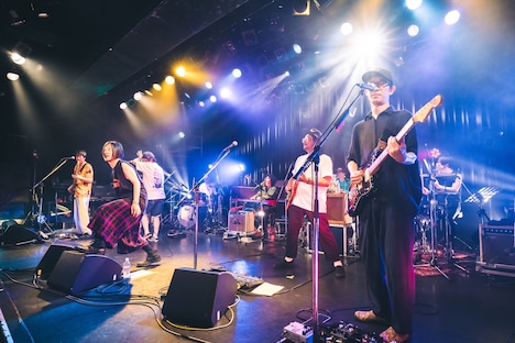 歴代メンバーが全員参加した髭。（Photo by Wataru Umeda）