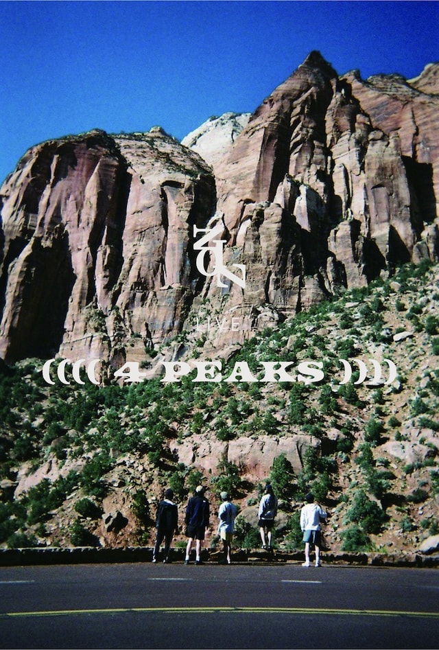 「ZION LIVE (((( 4 Peaks ))))」ビジュアル