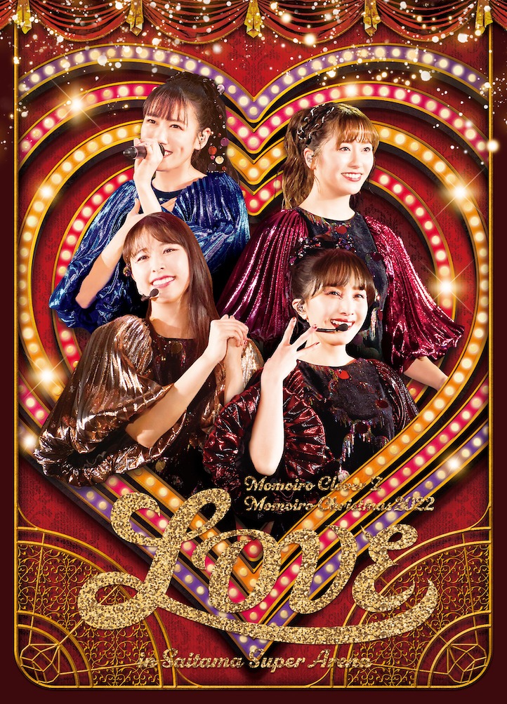 ももいろクローバーZ「ももいろクリスマス2022 LOVE」DVDジャケット
