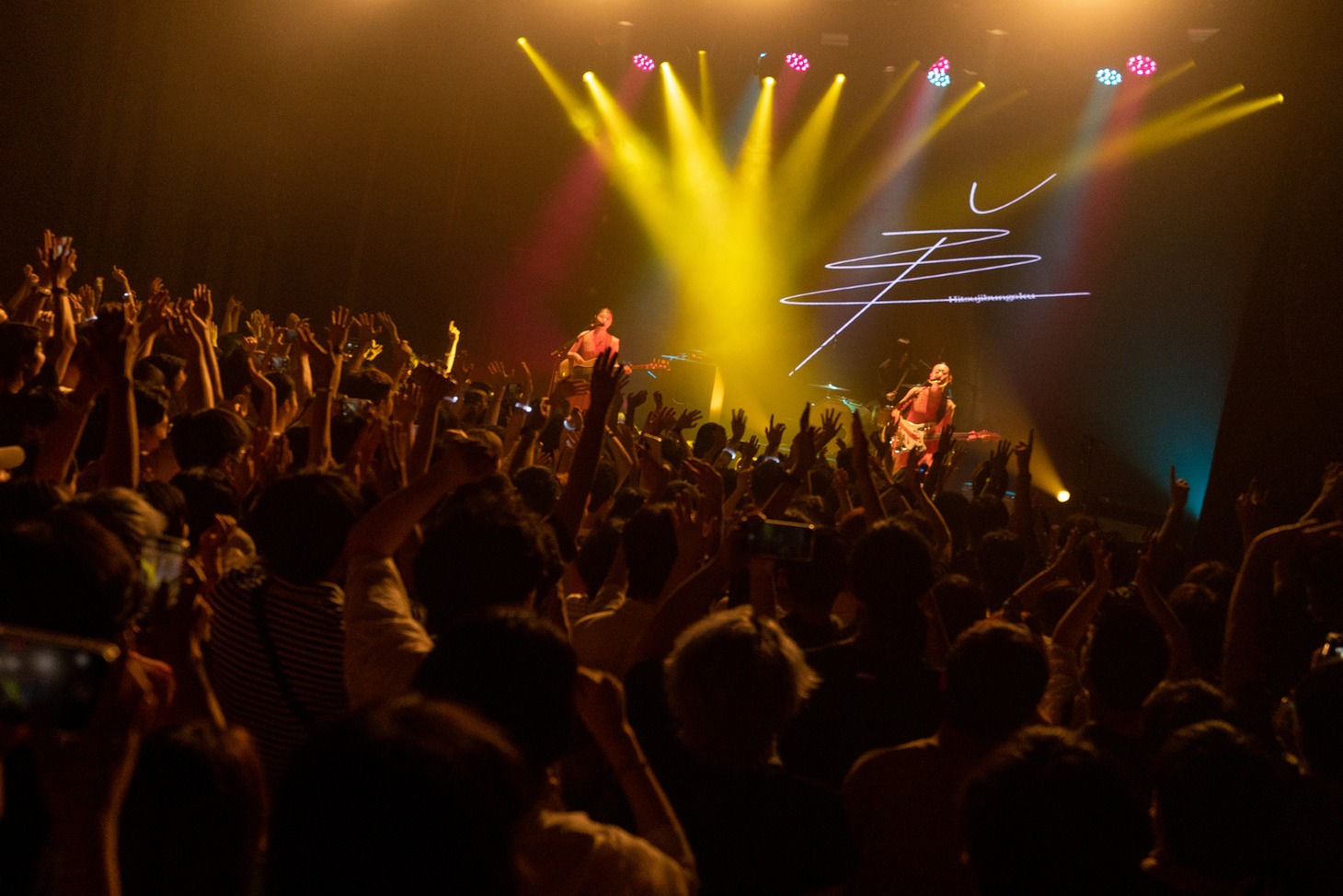 「羊文学 上海ワンマンライブ」の様子。