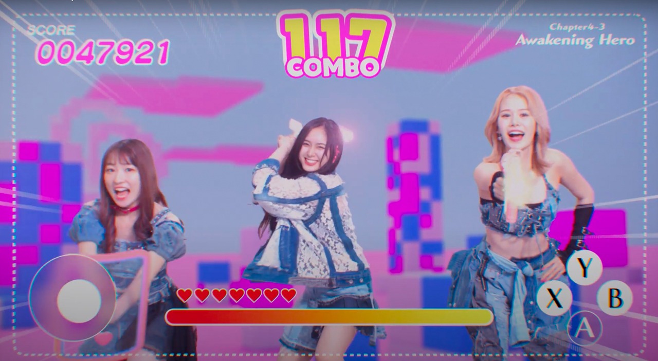 INSPIRE「Inspiration」MVのワンシーン。