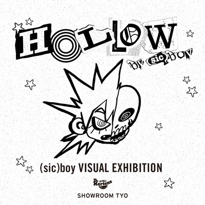 (sic)boy「Dr. Martens SHOWROOM TYO (sic)boy "HOLLOW" VISUAL EXHIBITION」告知ビジュアル