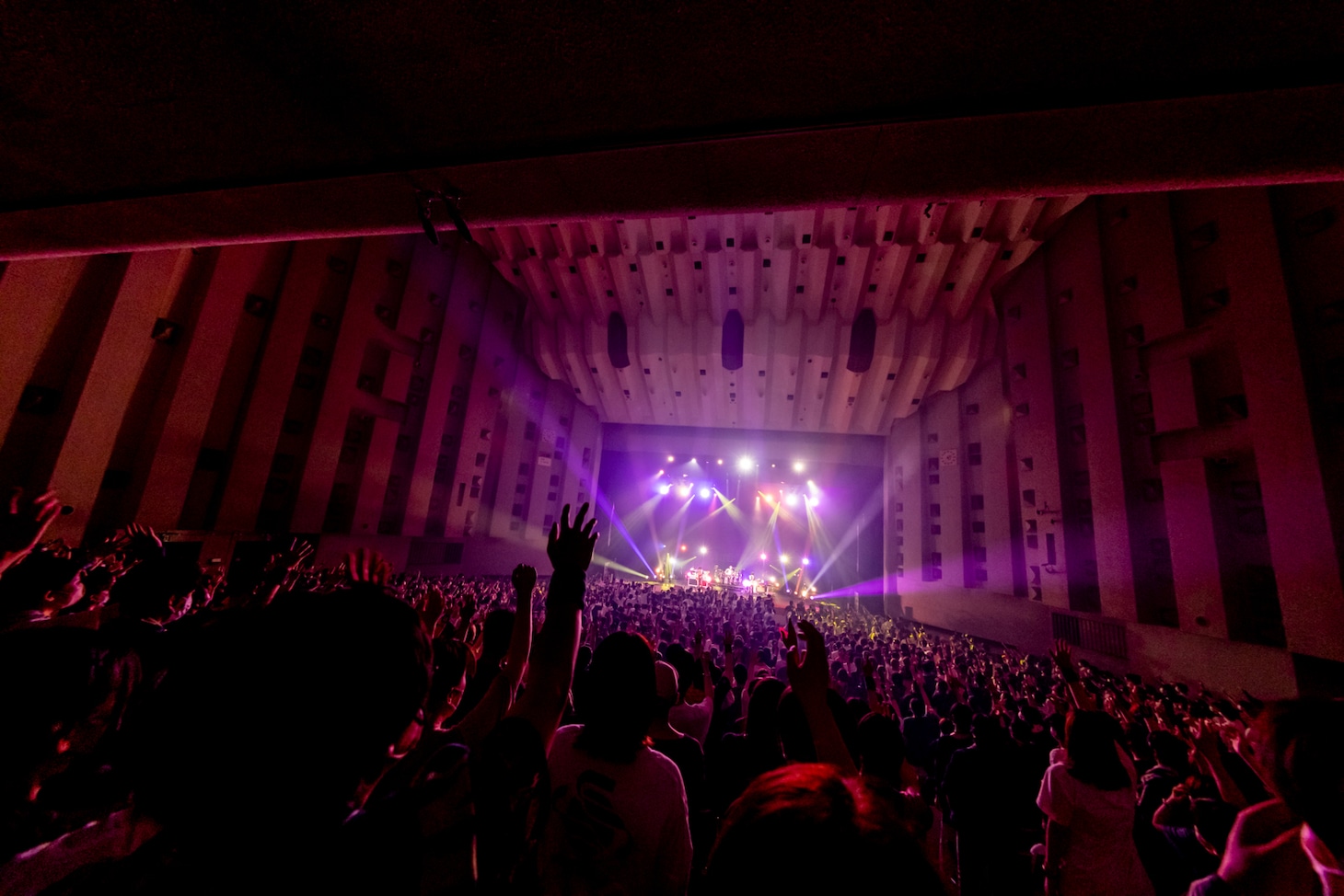 「UNISON SQUARE GARDEN TOUR 2023 "Ninth Peel"」名古屋公演の様子。（Photo by Viola Kam［V'z Twinkle］）