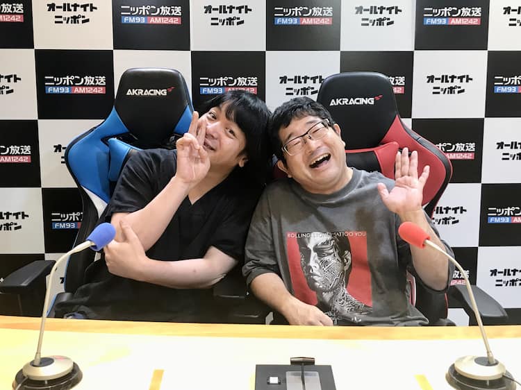 銀杏BOYZ峯田＆サンボ山口の“仲良しラジオ”収録終えコメント到着「汗 