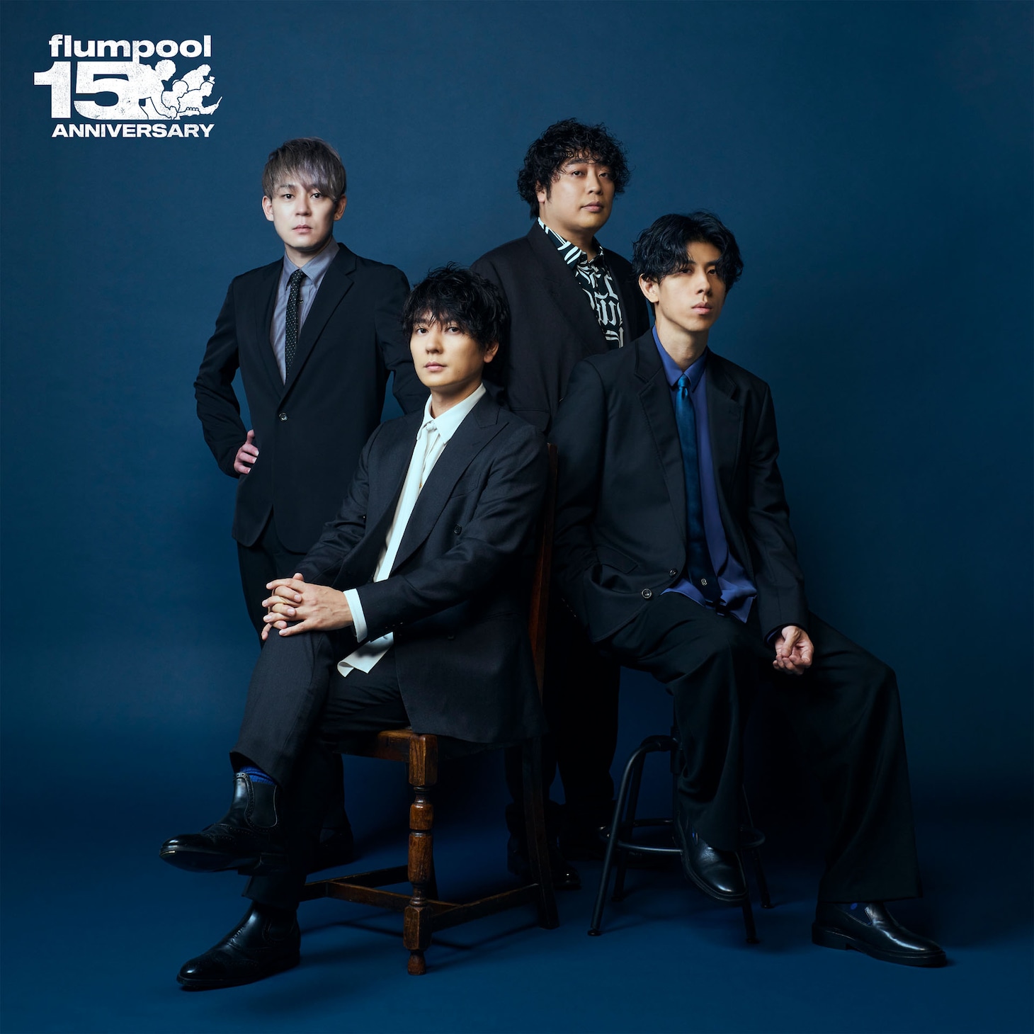 flumpool「The Best flumpool 2.0 ～ Blue［2008-2011］& Red［2019-2023］～」通常盤ジャケット