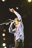 米田貴紀(Vo, G / 夜の本気ダンス)(Photo by YURIE PEPE)