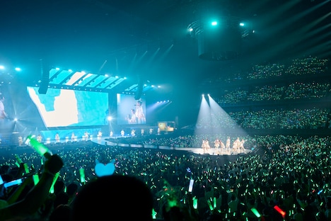 「ウマ娘 5th EVENT ARENA TOUR GO BEYOND -WISH-」DAY1の様子。