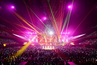 「ウマ娘 5th EVENT ARENA TOUR GO BEYOND -WISH-」DAY1の様子。