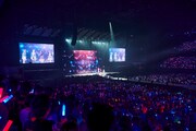 「ウマ娘 5th EVENT ARENA TOUR GO BEYOND -WISH-」DAY1の様子。