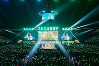 「ウマ娘 5th EVENT ARENA TOUR GO BEYOND -WISH-」DAY1の様子。