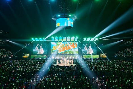 「ウマ娘 5th EVENT ARENA TOUR GO BEYOND -WISH-」DAY1の様子。